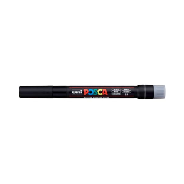 5 Stück UNI-POSCA Tuschestift schwarz 4902778559802 UNI-POSCA