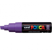 Lackmarker UNI POSCA PC-8K, 182634, Stift, violett, 8mm Keilspitze