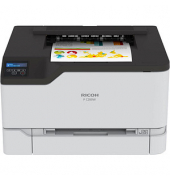 RICOH P C200W Farb-Laserdrucker grau