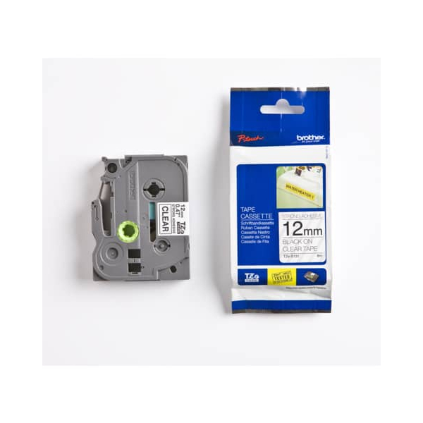 4977766601306 - Schriftband 12mm 8m transp sw BROTHER TZES131 4977766601306 Brother 4977766601306 - Schriftband 12mm 8m transp sw BROTHER TZES131 4977766601306 Brother