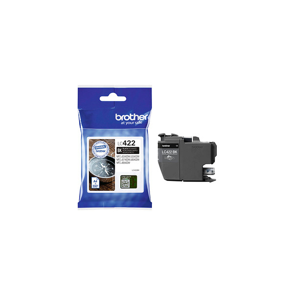 4977766815543 - LC422BK brother LC-422BK  schwarz Druckerpatrone LC422BK 4977766815543