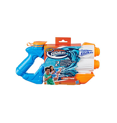 Hasbro Wasserpistole Nerf Super Soaker Twin Tide blau Hasbro Wasserpistole Nerf Super Soaker Twin Tide blau