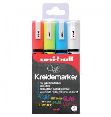 Kreidemarker uni Chalk PWE-5M, 186204, 1,8-2,5mm, Rundspitze