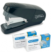RAPESCO Heftgerät Germ-Savvy ECO Less Effort schwarz