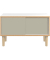 BISLEY Sideboard Poise POS1007W645 verkehrsweiß, lichtgrau 2 Fachböden 100,0 x 45,0 x 62,1 cm
