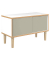 BISLEY Sideboard Poise POS1007W645 verkehrsweiß, lichtgrau 2 Fachböden 100,0 x 45,0 x 62,1 cm