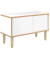 BISLEY Sideboard Poise POS1007W696 verkehrsweiß 2 Fachböden 100,0 x 45,0 x 62,1 cm