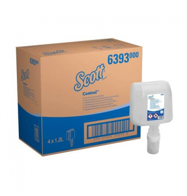 Handdesinfektion 6393 ControlT, parf&uuml;mfrei, 4 a 1,2 l, Kartusche