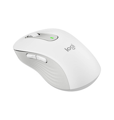 Logitech Signature M650 L Maus kabellos weiß