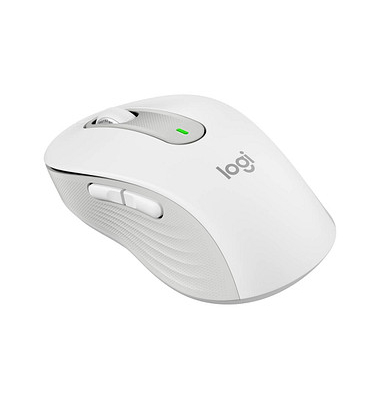 Logitech Signature M650 M Maus kabellos weiß