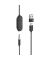 Logitech Zone Wired Earbuds Microsoft Teams USB-Headset schwarz