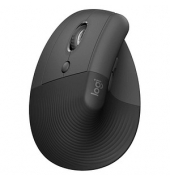 Logitech Lift Maus ergonomisch kabellos graphit