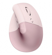 Lift Maus ergonomisch kabellos rosa