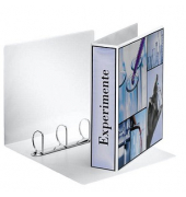 Präsentationsringbuch 49705, A4 50mm Ring-Ø Kunststoff weiß