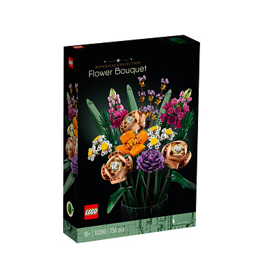 Bausatz Creator 3in1 Flower Bouquet Blumenstrau&szlig; 10280, 756 Teile
