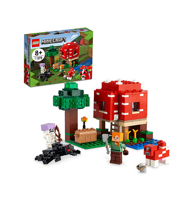 LEGO Minecraft Pilzhaus Bürobedarf - 21179 Bausatz Das Thüringen