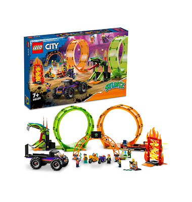 LEGO City 60339 Stuntshow-Doppellooping Bausatz