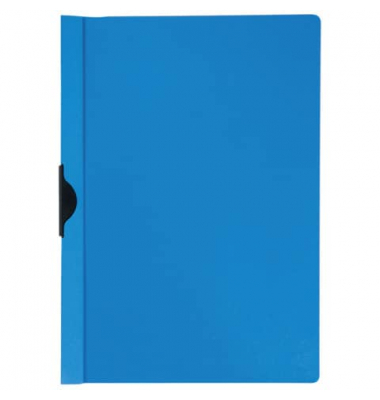 Klemmhefter KF00468, A4 blau, für ca. 60 Blatt, Polyvinylchlorid (PVC)