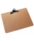Klemmbrett KF01305, A3 quer, braun, Holz, inkl Aufh&auml;nge&ouml;se