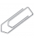 Briefklammer, Metall, 32 mm, verzinkt, Schachtel mit