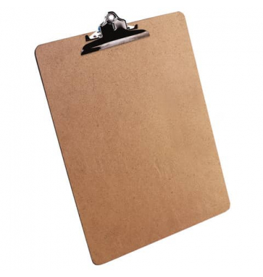 Klemmbrett KF11208, A3, braun, Karton, inkl Aufh&auml;nge&ouml;se