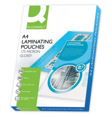 Laminierfolien KF11342, A4, 216x303mm, glänzend, antistatisch
