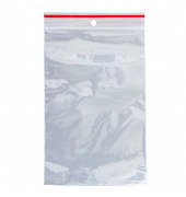Druckbandbeutel 100x150mm transparent 