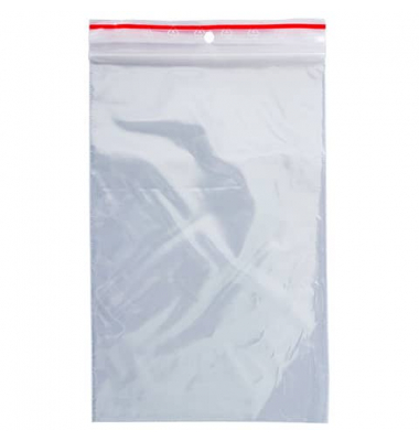 Druckbandbeutel 120x180mm transparent 