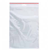 Druckbandbeutel 170x230mm transparent 