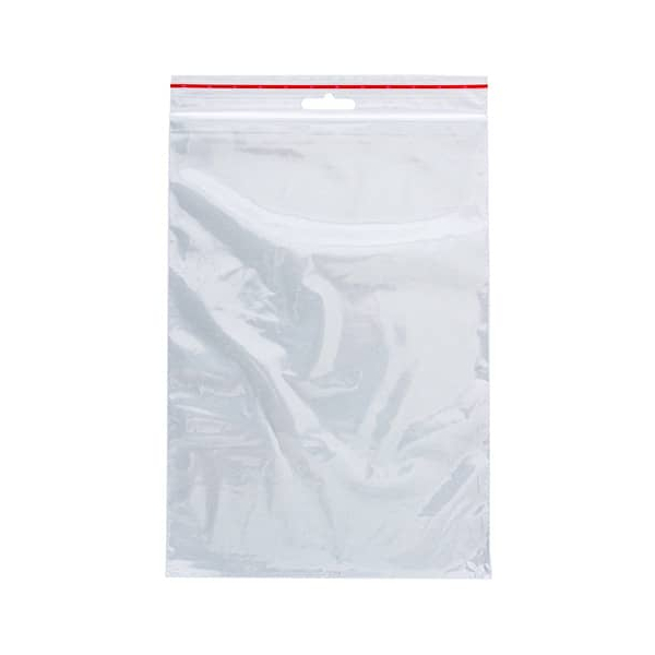 Q-connect Druckbandbeutel 170x230mm 100ST transparent 5705831113596 Q-connect 100 Stück