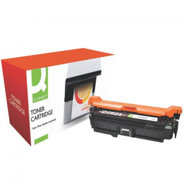 Toner KF16439 (kompatibel zu HP Color LaserJet CP 3525), schwarz, ca. 5000 Seiten