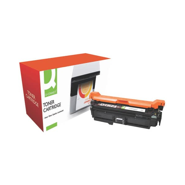 5705831164390 - Toner KF16439 (kompatibel zu HP Color LaserJet CP 3525) schwarz ca 5000 Seiten 5705831164390 Q-connect