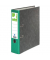 Ordner KF18714, A4 80mm breit Karton Wolkenmarmor grün