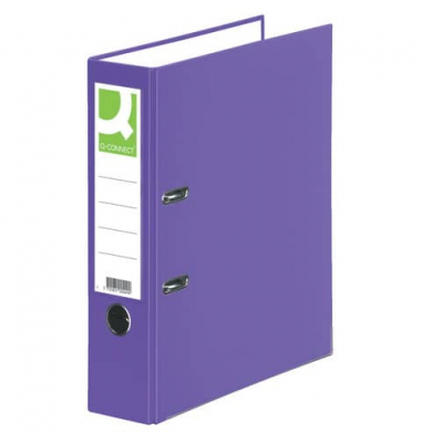 Ordner KF18730, A4 80mm breit PP vollfarbig violett