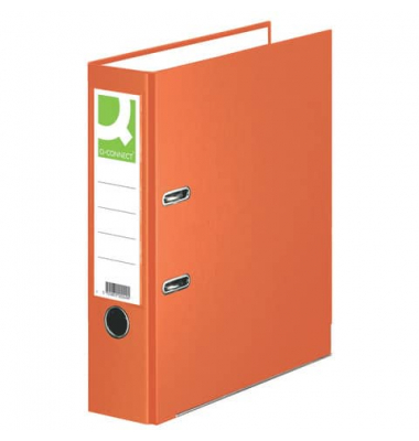 Ordner KF18747, A4 80mm breit PP vollfarbig orange