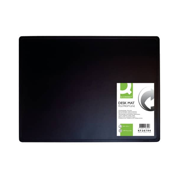 5705831267947 - Schreibunterlage KF26794 schwarz 53x40cm 5705831267947 Q-connect
