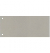 Trennstreifen KF00513 grau 190g gelocht 24x10,5cm 