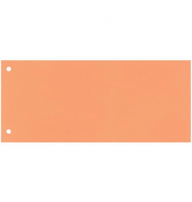 Trennstreifen KF00519 orange 190g gelocht 24x10,5cm 