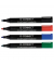 Flipchartmarker KF0, KF01551, Packung, rot,blau,gr&uuml;n,schwarz, 2-3mm Rundspitze