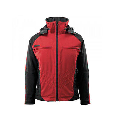 Jacke DARMSTADT, rot/schwarz, Größe S Jacke DARMSTADT, rot/schwarz, Größe S