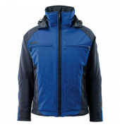 Jacke DARMSTADT, kornblau/schwarz, Größe M