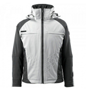 Jacke DARMSTADT, weiß/anthrazit, Größe XL