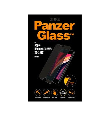 PanzerGlass™ Display-Blickschutzglas für iPhone 6, iPhone 6s, iPhone 7, iPhone 8, iPhone SE 2. Gen (2020)
