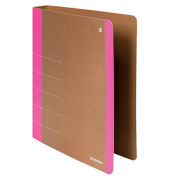 Ringbuch Life Karton Optik 330286116, A4 2 Ringe 30mm Ring-&Oslash; Karton pink