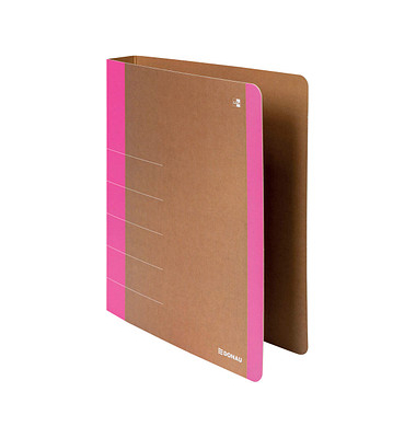 Ringbuch Life Karton Optik 330286116, A4 2 Ringe 30mm Ring-&Oslash; Karton pink