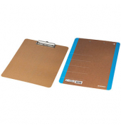 Klemmbrett Life 330288101, A4, neonblau, Karton