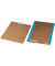 Klemmbrett Life 330288101, A4, neonblau, Karton