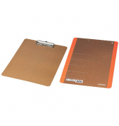 Klemmbrett Life 330288114, A4, neonorange, Karton