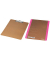Klemmbrett Life 330288116, A4, neonpink, Karton