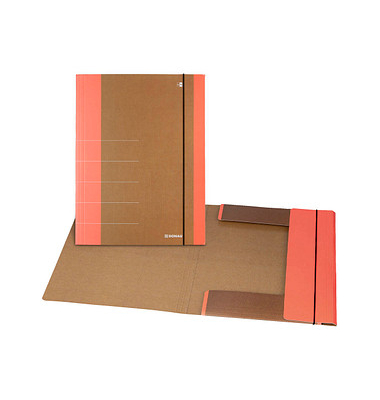 Heftbox Life 330287114, A4 neonorange, 3cm F&uuml;llh&ouml;he, Karton 500g